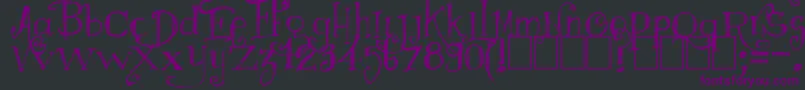 Lisätietoja Majestrick-fontista Majestrick-fontti – violetit fontit mustalla taustalla
