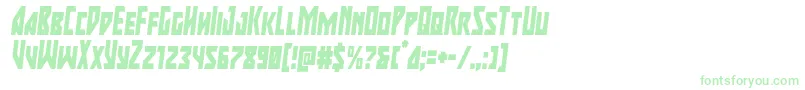 majorforcecondital Font – Green Fonts