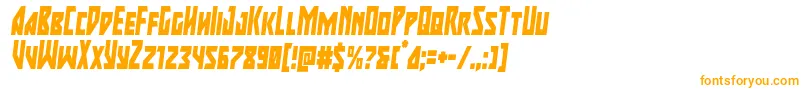 majorforcecondital Font – Orange Fonts