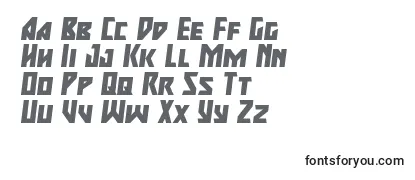 Majorforceexpandital Font