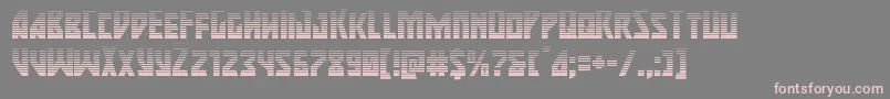 majorforcegrad Font – Pink Fonts on Gray Background