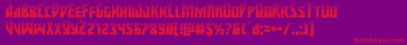 Więcej informacji o czcionce majorforcehalf Czcionka majorforcehalf – czerwone czcionki na fioletowym tle