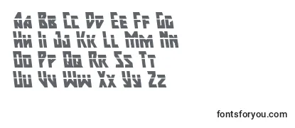 Majorforcelaserleft Font