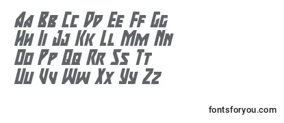 Review of the Majorforcesuperital Font