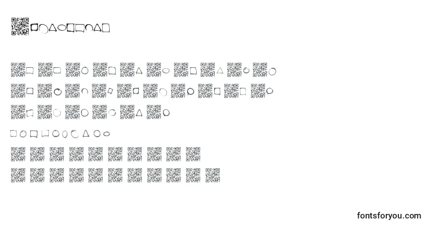 Dopeframes-fontti – aakkoset, numerot, erikoismerkit
