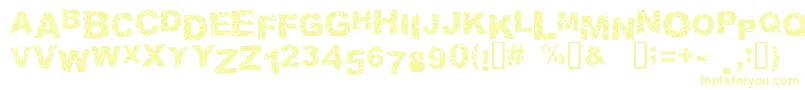 MALAPROPISM Font – Yellow Fonts