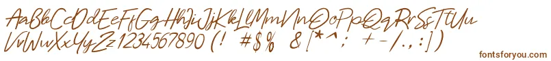 Malaya Font – Brown Fonts