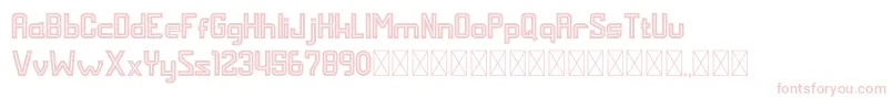 MALDINI STYLE Font – Pink Fonts on White Background