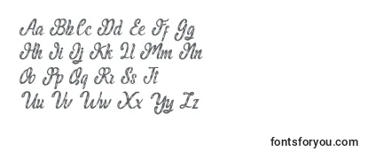 MalindaScript-fontti