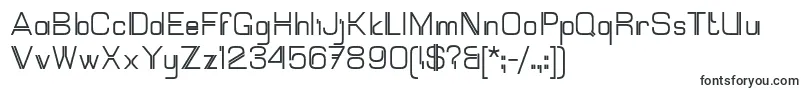 Шрифт Mallary – шрифты для КОМПАС-3D