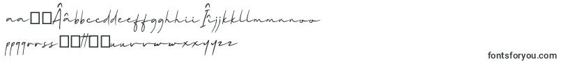 Mallory Quon-Schriftart – rumänische Schriften