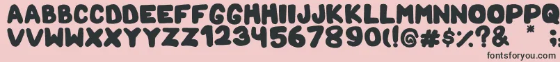 More about MamaBear Font MamaBear Font – Black Fonts on Pink Background
