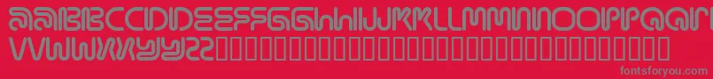 MAMAR    Font – Gray Fonts on Red Background