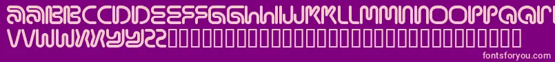 MAMAR    Font – Pink Fonts on Purple Background
