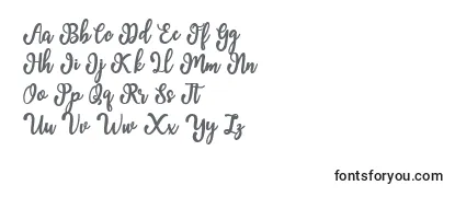 Manda Script Font