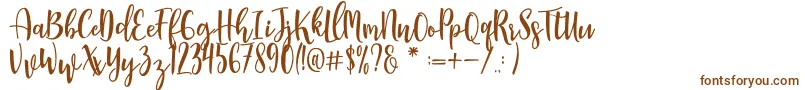 Manda Font – Brown Fonts