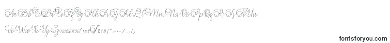 Шрифт Mandailing – каллиграфические шрифты