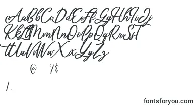 Mandymores font – handwritten Fonts