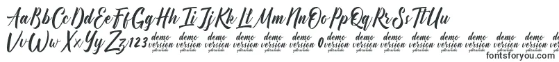 Manhattan Typeface Demo-fontti – Rakkauden fontit