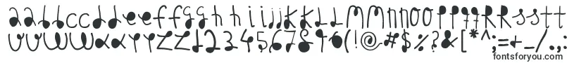 Шрифт MANOLO – скриптовые шрифты