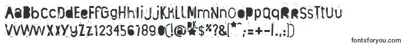 Шрифт Manta Ray – разрушенные шрифты