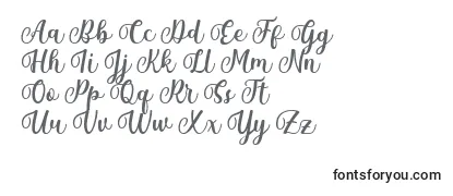 Schriftart Mantul Font by Rifky 7NTypes