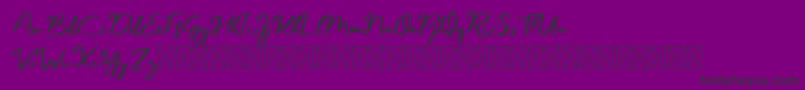 More about Manyland Font Manyland Font – Black Fonts on Purple Background