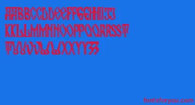 maran orthodox church font – Red Fonts On Blue Background