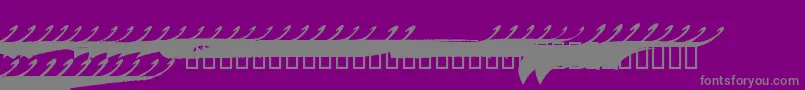 MARCS    Font – Gray Fonts on Purple Background