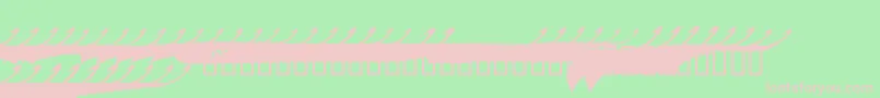 Lisätietoja MARCS -fontista MARCS -fontti – vaaleanpunaiset fontit vihreällä taustalla
