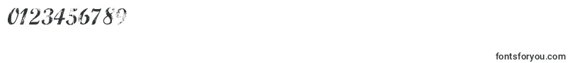 Marcsc   -Schriftart – Schriften für Zahlen und Nummern