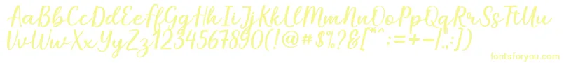 Mareline Font – Yellow Fonts