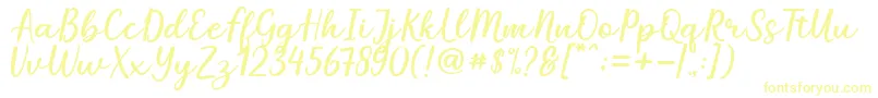 Mareline Font – Yellow Fonts