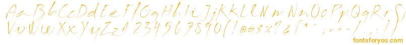 Margalida Font-fontti – oranssit fontit