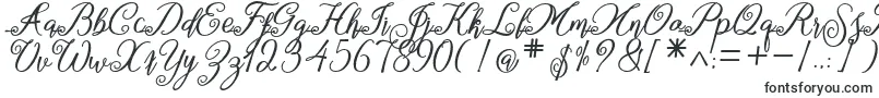 Шрифт marganbetan – шрифты для подписи