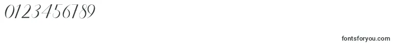 Mariana Oghawa-Schriftart – Schriften für Zahlen und Nummern