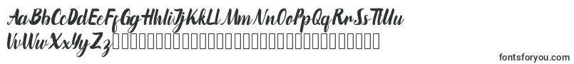 Шрифт marinto – рукописные шрифты