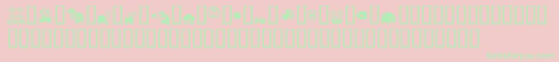 mario bros drunkenbatz fontvir us Font – Green Fonts on Pink Background
