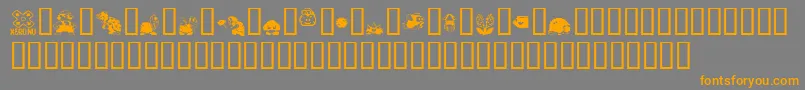 Lisätietoja mario bros drunkenbatz fontvir us-fontista mario bros drunkenbatz fontvir us-fontti – oranssit fontit harmaalla taustalla