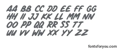 Обзор шрифта Marker Notes Italic