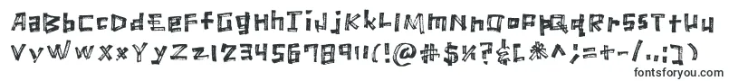 MarkerScratch Regular-Schriftart – Schriften für Corel Draw