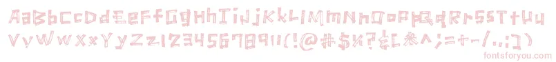 MarkerScratch Regular Font – Pink Fonts