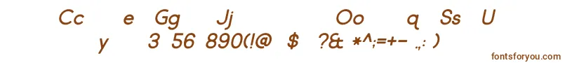 Market Fresh Italic Font – Brown Fonts