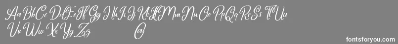 fuente Marlyana italic free for personal use – Fuentes Blancas Sobre Fondo Gris