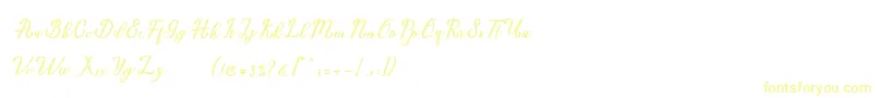 Marria Script Font – Yellow Fonts