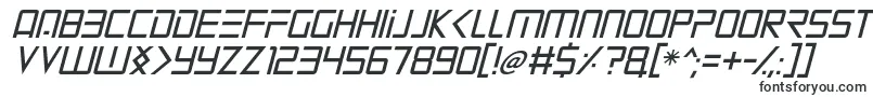 Шрифт Mars Mission Italic – шрифты для VK