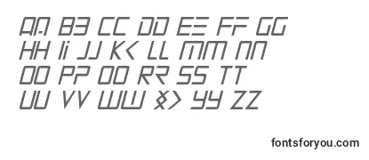 Mars Mission Italic Font