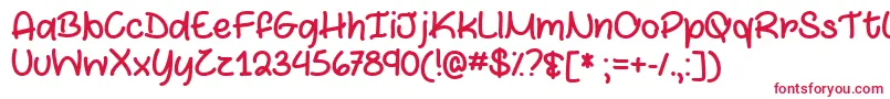 Marshmallows and Chocolate   Font – Red Fonts