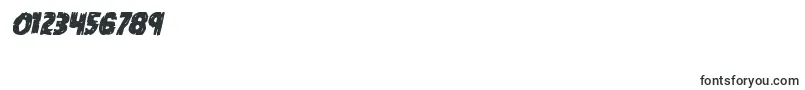 Doktermonstroital-Schriftart – Schriften für Zahlen und Nummern