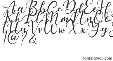 Martinesse font – handwritten Fonts